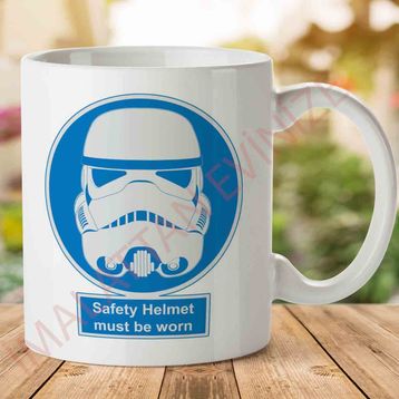 Star Wars Stormtrooper Helmet Kupa Bardak