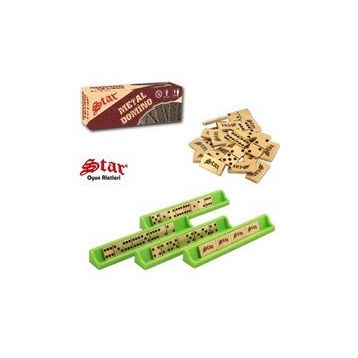 Star Zamak Metal Domino