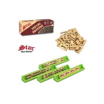 Star Zamak Metal Domino