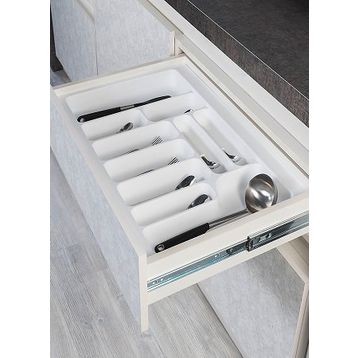 Starax 2289-W Beyaz 74x49cm Plastik Kaşıklık