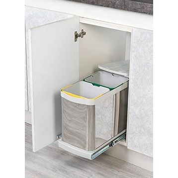 Starax 2396 Paslanmaz Gövde Çöp Kovası
