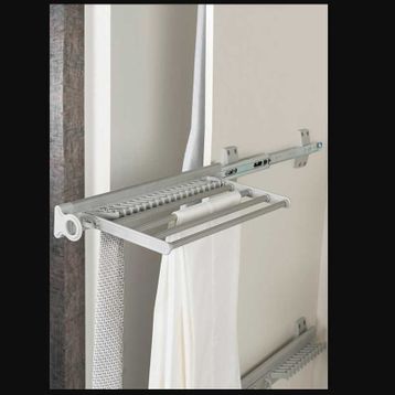 Starax 6546 Raylı Alüminyum Askılı Pantolonluk Ve Kravatlık