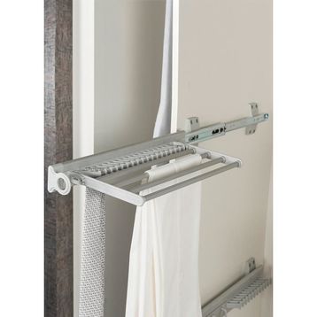 Starax 6546 Raylı Alüminyum Askılı Pantolonluk Ve Kravatlık
