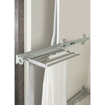 Starax 6546 Raylı Alüminyum Askılı Pantolonluk Ve Kravatlık