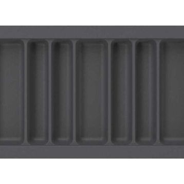 Starax 84x49 cm Gri Plastik 90 cm 7 Gözlü Modül Kepçelik