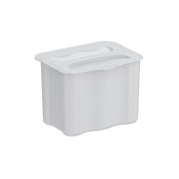 Starax S-2575 Askılı 5 lt Gri Çöp Kovası