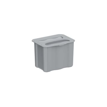 Starax S-2575 Askılı 5 lt Gri Çöp Kovası
