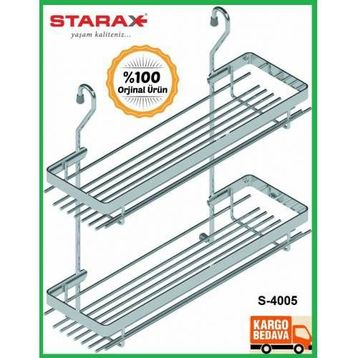 Starax S-4005 Klasik İki Küçük Raflı Baharatlık