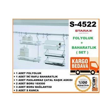 Starax S4522 Set Arası Takım Folyoluk Baharatlık