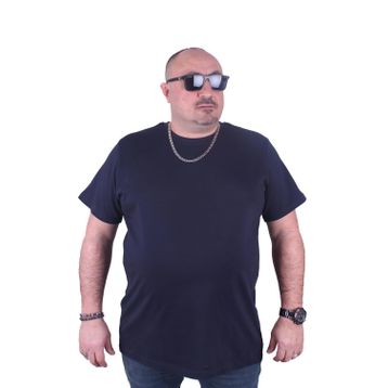 Starbattal 11100 Lacivert Büyük Beden Basic Erkek T-shirt