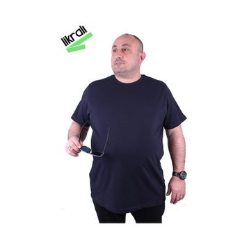 Starbattal 11160 Lacivert Büyük Beden Erkek T-shirt