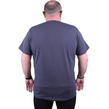 Starbattal 11170 Füme Büyük Beden Erkek T-shirt