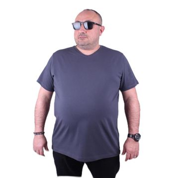 Starbattal 11170 Füme Büyük Beden Erkek T-shirt