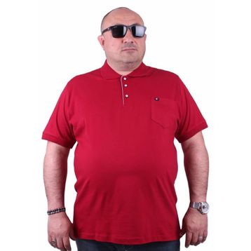 Starbattal 11501 Bordo Büyük Beden Erkek T-shirt