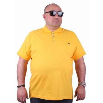 Starbattal 11501 Sarı Büyük Beden Erkek T-shirt