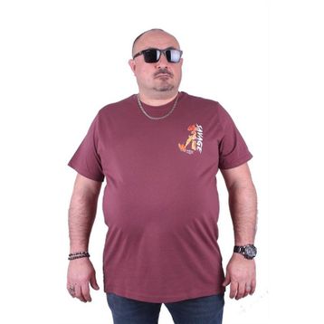 Starbattal 23101 Eflatun Büyük Beden Erkek T-shirt