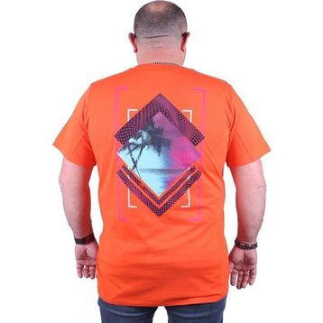 Starbattal 23103 Turuncu Büyük Beden Erkek T-shirt