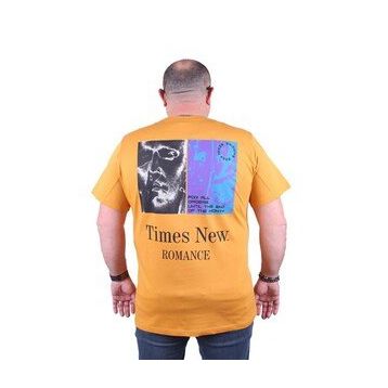 Starbattal 23104 Hardal Büyük Beden Erkek T-shirt