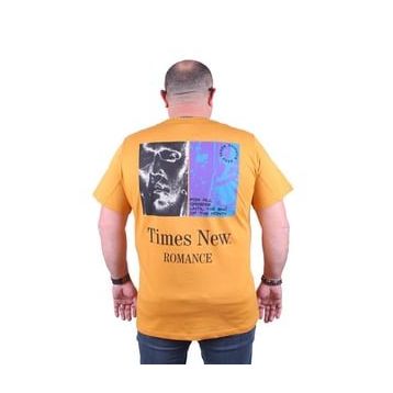 Starbattal 23104 Hardal Büyük Beden Erkek T-shirt