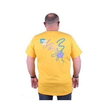 Starbattal 23108 Sarı Büyük Beden Erkek T-shirt