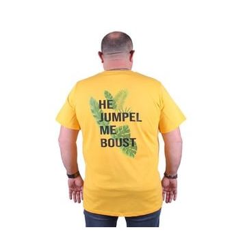 Starbattal 23109 Sarı Büyük Beden Erkek T-shirt