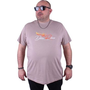 Starbattal 23112 Toprak Büyük Beden Erkek T-shirt