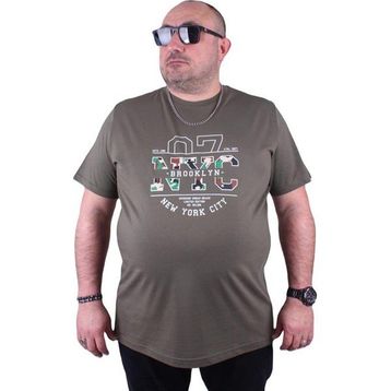 Starbattal 23115 Haki Büyük Beden Erkek T-shirt