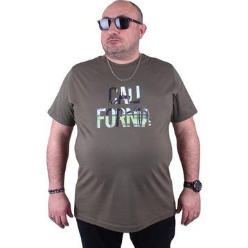 Starbattal 23120 Büyük Beden Haki Erkek T-shirt