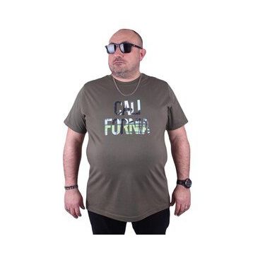 Starbattal 23120 Büyük Beden Haki Erkek T-shirt