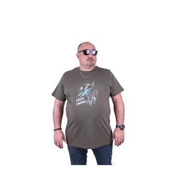 Starbattal 23132 Haki Büyük Beden Erkek T-shirt