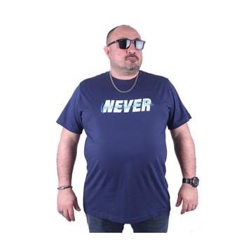 Starbattal 23135 Büyük Beden Marin Erkek T-shirt