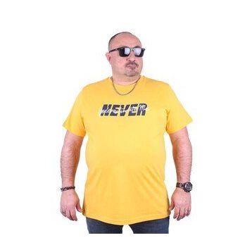 Starbattal 23135 Büyük Beden Sarı Erkek T-shirt