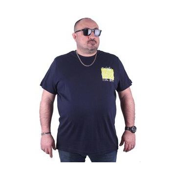 Starbattal 23137 Lacivert Büyük Beden Erkek T-shirt