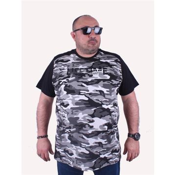 Starbattal 23147 Füme Büyük Beden Erkek T-shirt