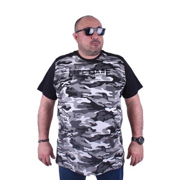 Starbattal 23147 Füme Büyük Beden Erkek T-shirt
