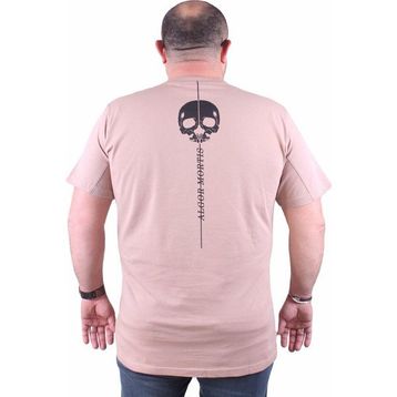 Starbattal 23173 Bej Büyük Beden Erkek T-shirt