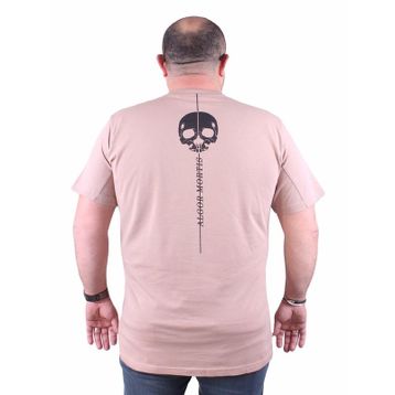 Starbattal 23173 Bej Büyük Beden Erkek T-shirt