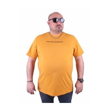 Starbattal 23173 Hardal Büyük Beden Erkek T-shirt