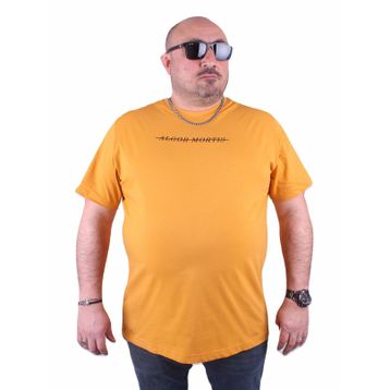 Starbattal 23173 Hardal Büyük Beden Erkek T-shirt
