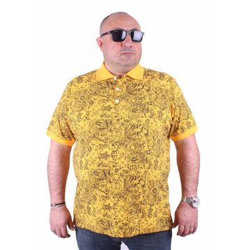 Starbattal 23410 Sarı Büyük Beden Erkek T-shirt