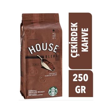 Starbucks 250 gr Yılbaşı Paketi House Blend Çekirdek Kahve