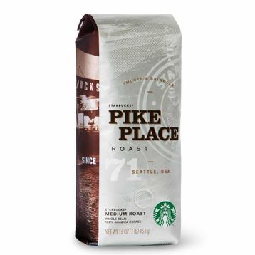 Starbucks Pike Place Roast 250 gr Çekirdek Kahve