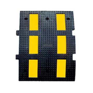 Starçelik 50 x 60 x 4,5 cm Kauçuk Hız Kesici 6 Bantlı Yol Kasisi
