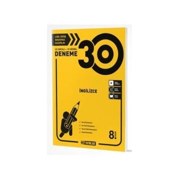 Starfen Yayınları 8. Sınıf İngilizce 30 Deneme