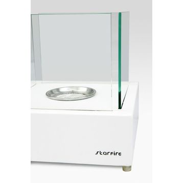 Starfire Elegance Masaüstü Bioethanol Beyaz Şömine