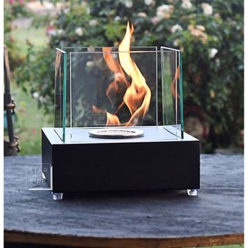 Starfire Elegance Masaüstü Bioethanol Siyah Şömine