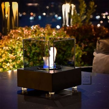 Starfire Mini Elegance Bio Ethanol Siyah Şömine