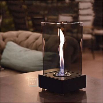 Starfire Mini Tornado Bio Ethanol Siyah Şömine