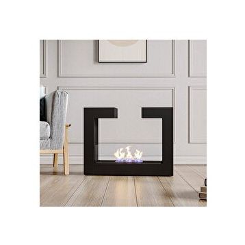 Starfire Stylish Bio Ethanol Siyah Şömine
