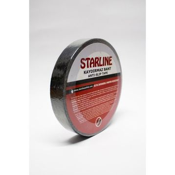 Starline 25 mm 15 m Siyah Kaydırmaz Bant